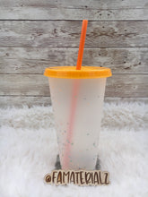 Load image into Gallery viewer, 24oz Changing Confetti plastic cups (Set of 5)