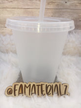 Load image into Gallery viewer, 16oz Clear Plastic cups (Set of 5)