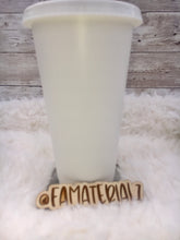 Load image into Gallery viewer, 24oz White Plastic cups (Set of 5)