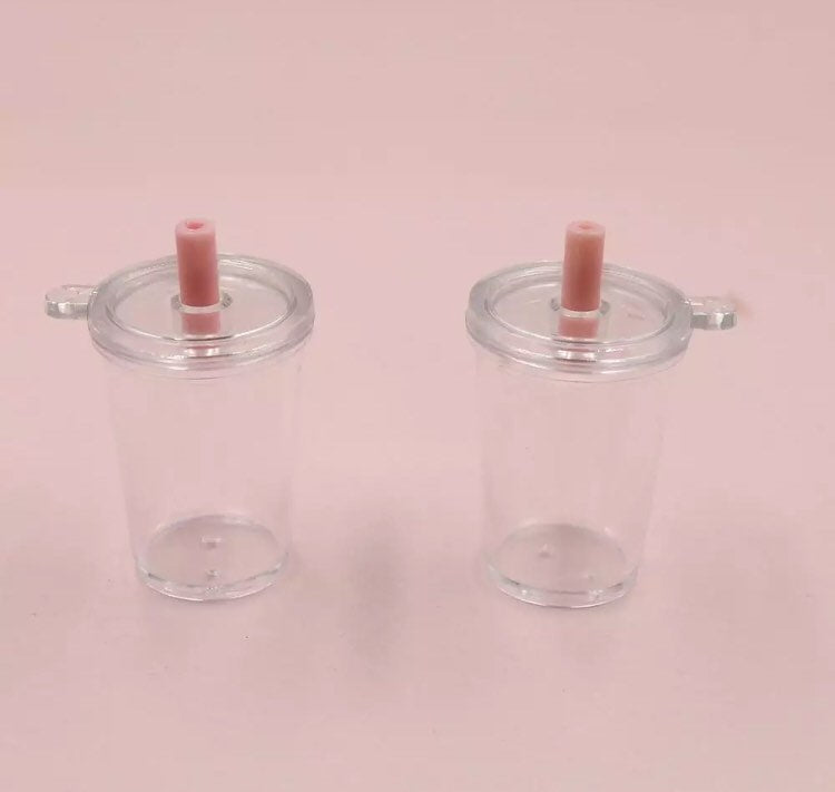 Clear Cup Keychain
